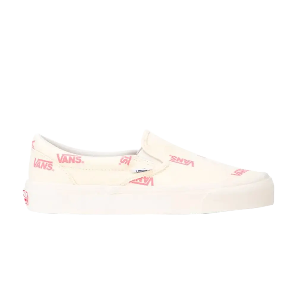 Классические слипоны из парусины LX Vans, розовый