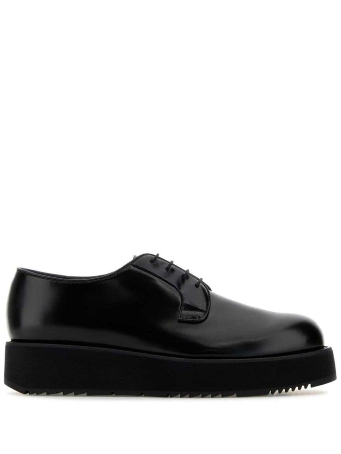 

Prada дерби из матовой кожи, черный