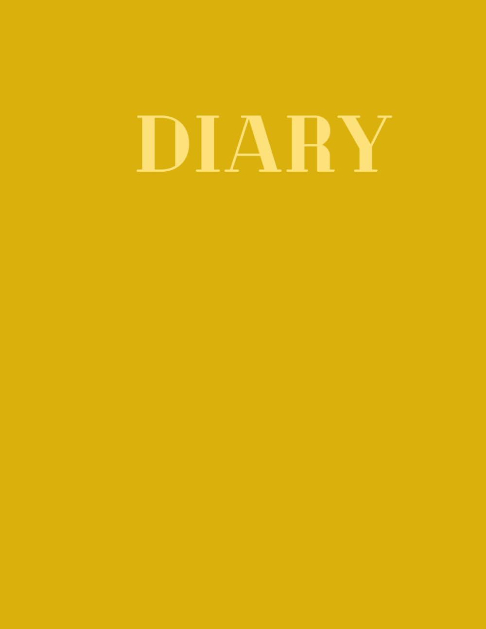 

Musturd colour Diary: notebook (Independently published)