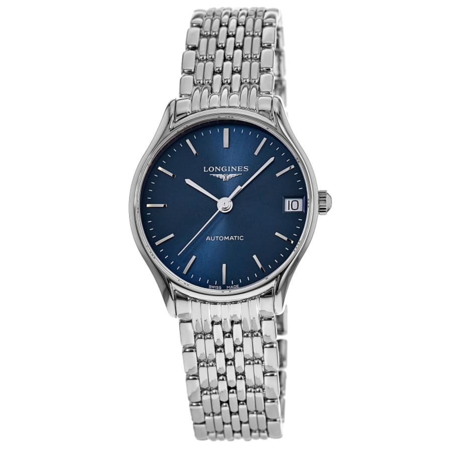 

Часы Longines Lyre Automatic с синим циферблатом из стали унисекс L4.860.4.92.6