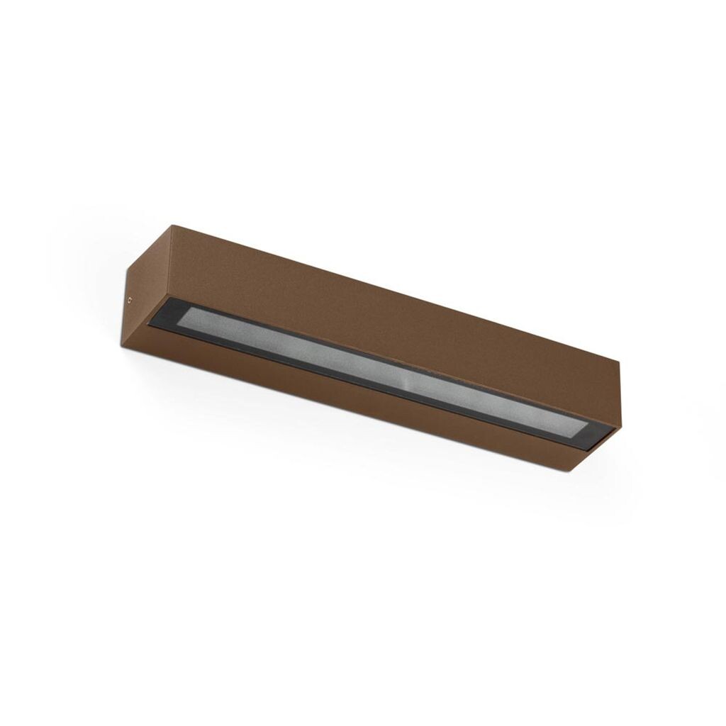 

Настенный светильник Faro Doro-20 Led 2X10W 3000K Brown Oxido, коричневый