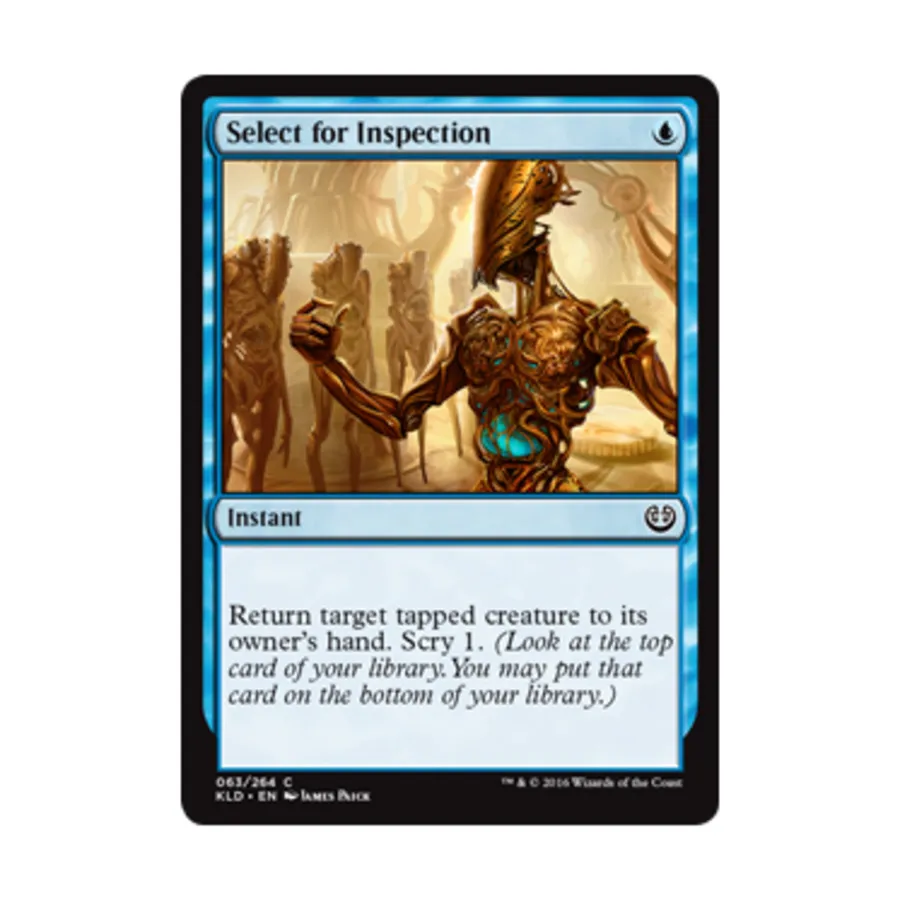 

CCG Выберите для проверки (С), MTG - Kaladesh