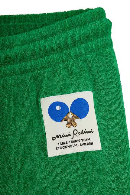 Спортивные штаны зеленые Table Tennis, Mini Rodini — фото 4