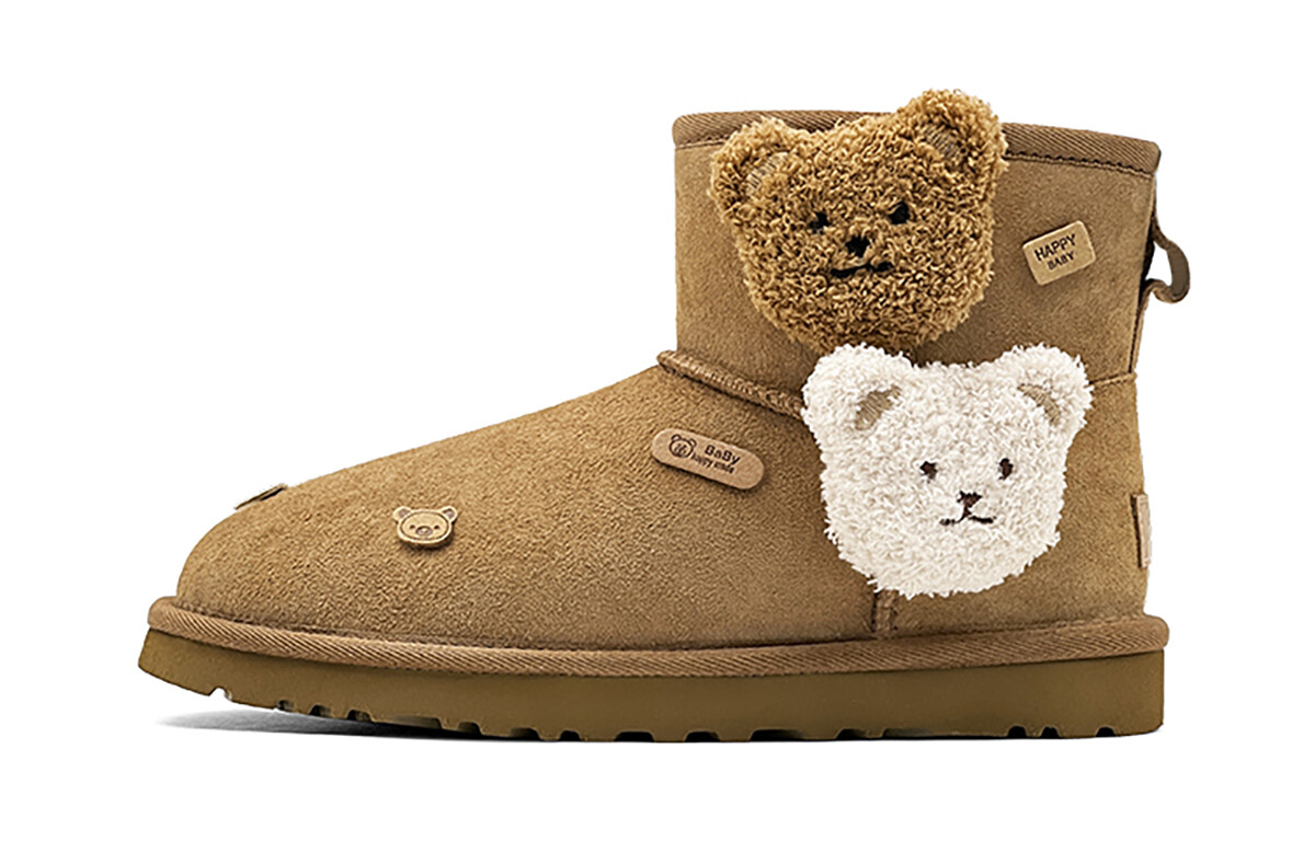 

Ботинки UGG CLASSIC MINI Snow Boots Women's Beige