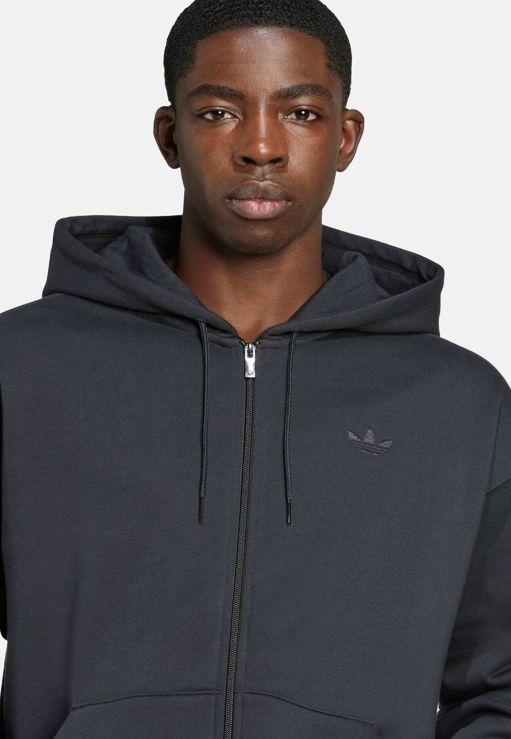 Толстовка на молнии FULL-ZIP Adidas Originals, черный — фото 3