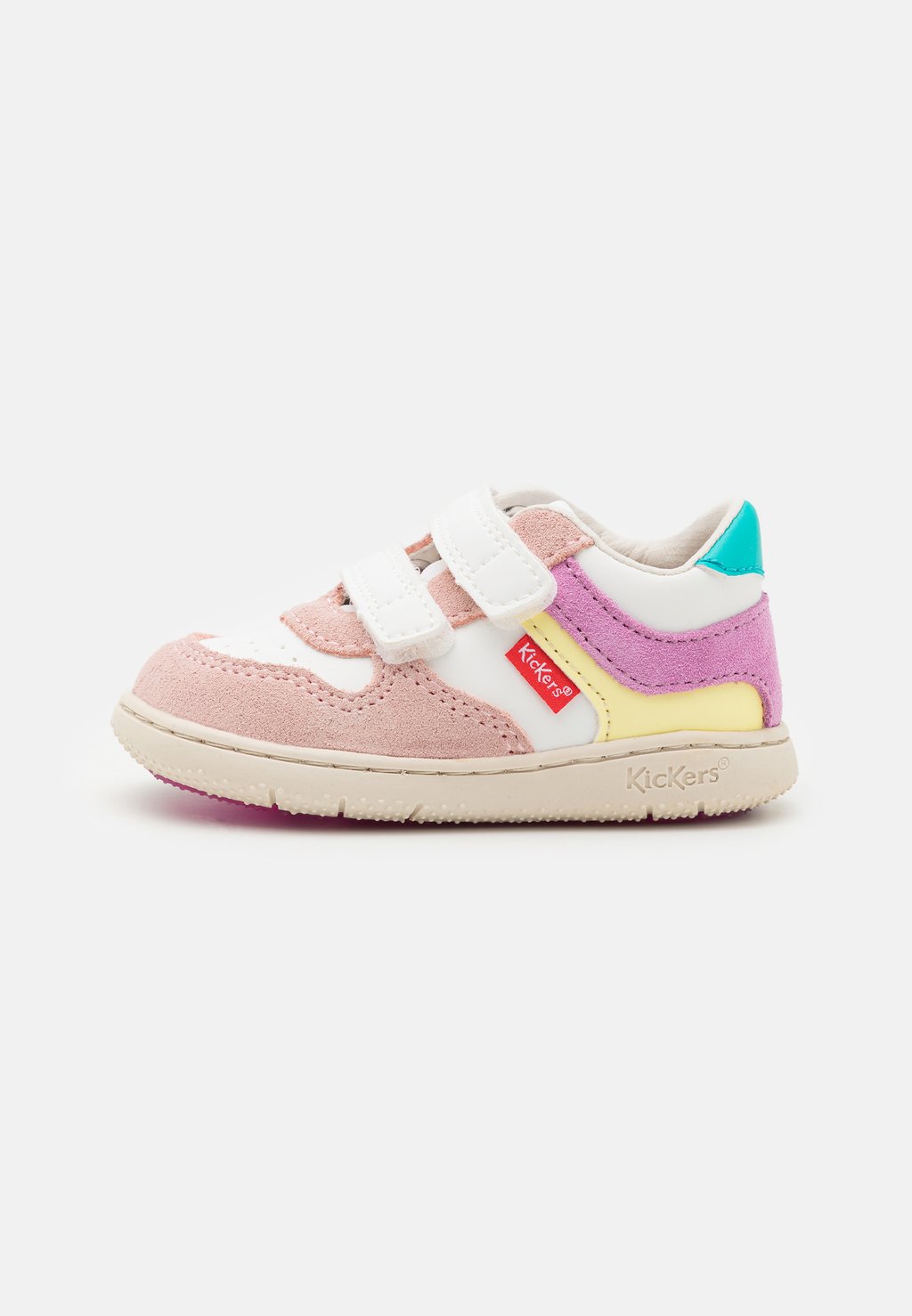 

Кроссовки низкие KICKMOTION Kickers, цвет beige/rose/jaune