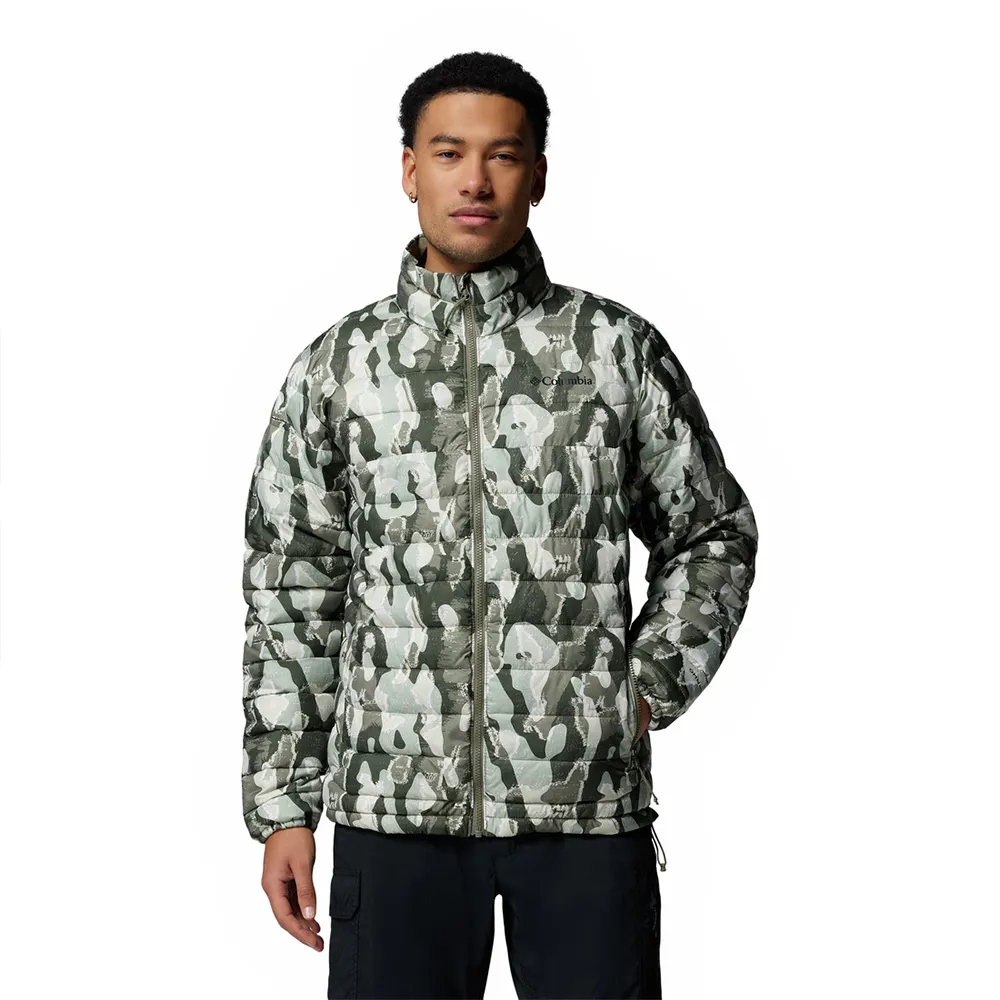 

Куртка Columbia Powder Lite II Printed, зеленый