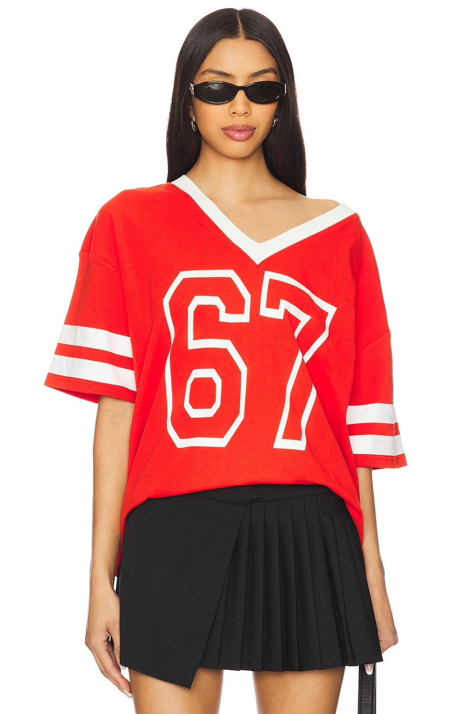 

Топ "Milena jersey" Superdown, red