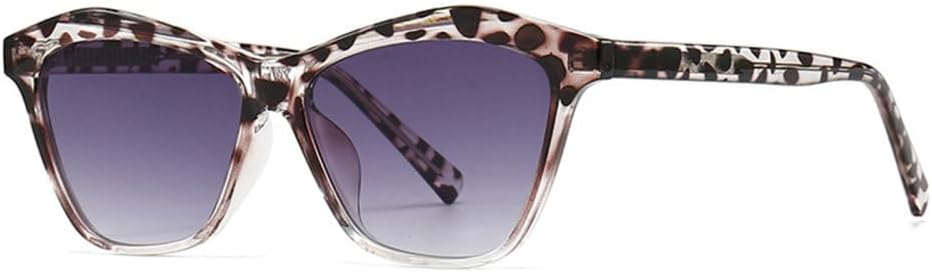 

2027 Модные многоугольные солнцезащитные очки для женщин, ретро-градиентные, с защитой от УФ-излучения UV400, мужские солнцезащитные очки с двойной защитой MTZJH, C6 Leopard Grey