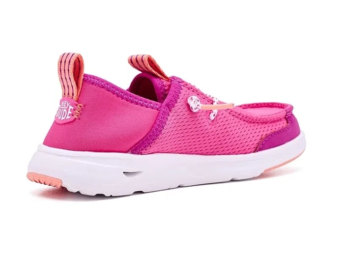 Кроссовки Wally Hey2O Wander Mesh Hey Dude Kids, Fandango Pink — фото 4
