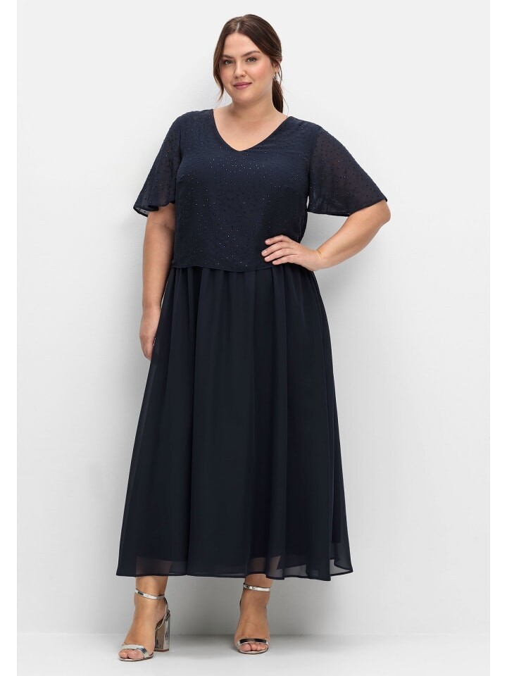 

Длинное платье sheego, цвет tiefblau