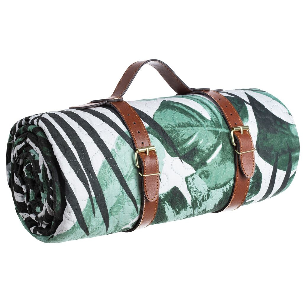 

Одеяло для пикника, пляжное одеяло, стеганый коврик для пляжного кемпинга 200*220 + ручка SIiN, зеленый