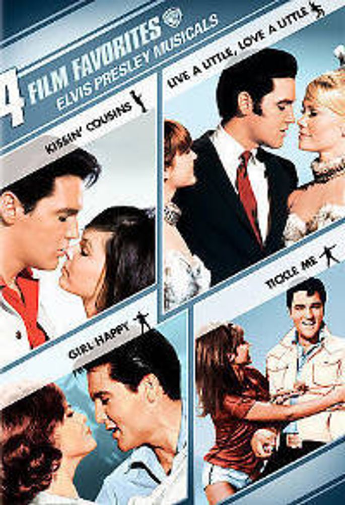 

Диск DVD 4 Film Favorites: Elvis Presley Musicals Collection