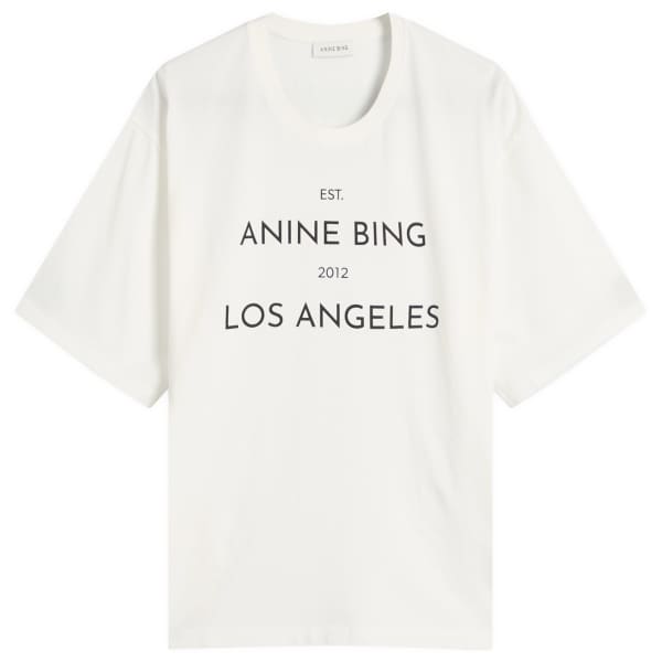 

Футболка Руди Anine Bing, цвет ivory
