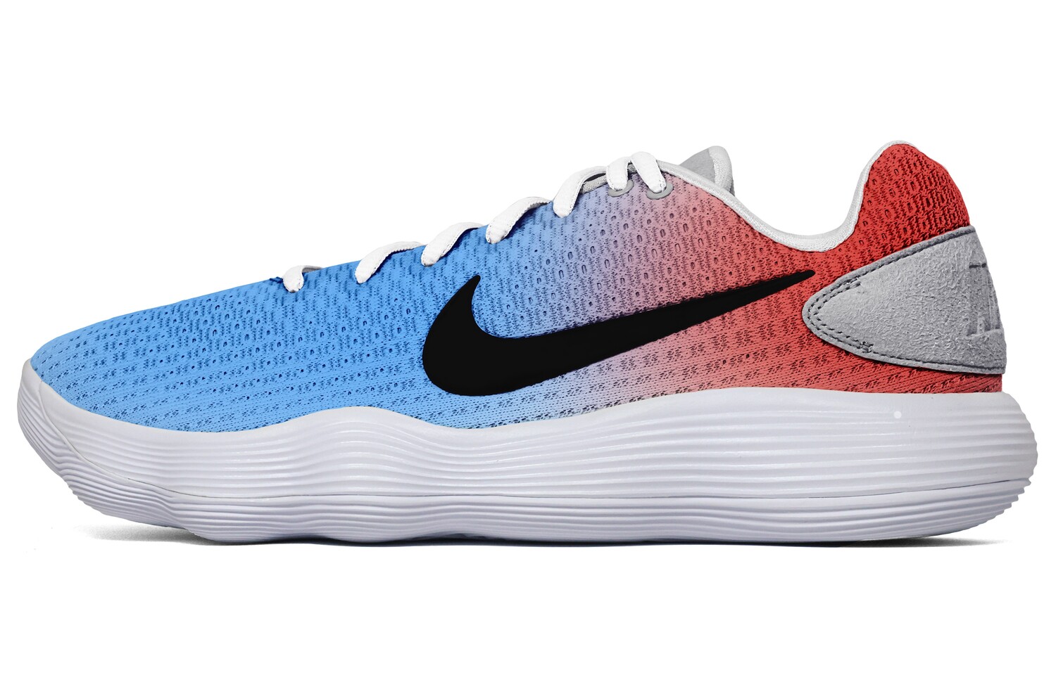 

Баскетбольные кроссовки Hyperdunk 2017 Basketball Shoes Men Low-Top White/Blue/Red Nike