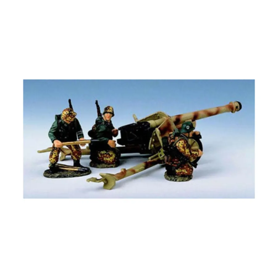 

Противотанковая пушка ПАК 40 с расчетом, World War II - Waffen SS (1:30)
