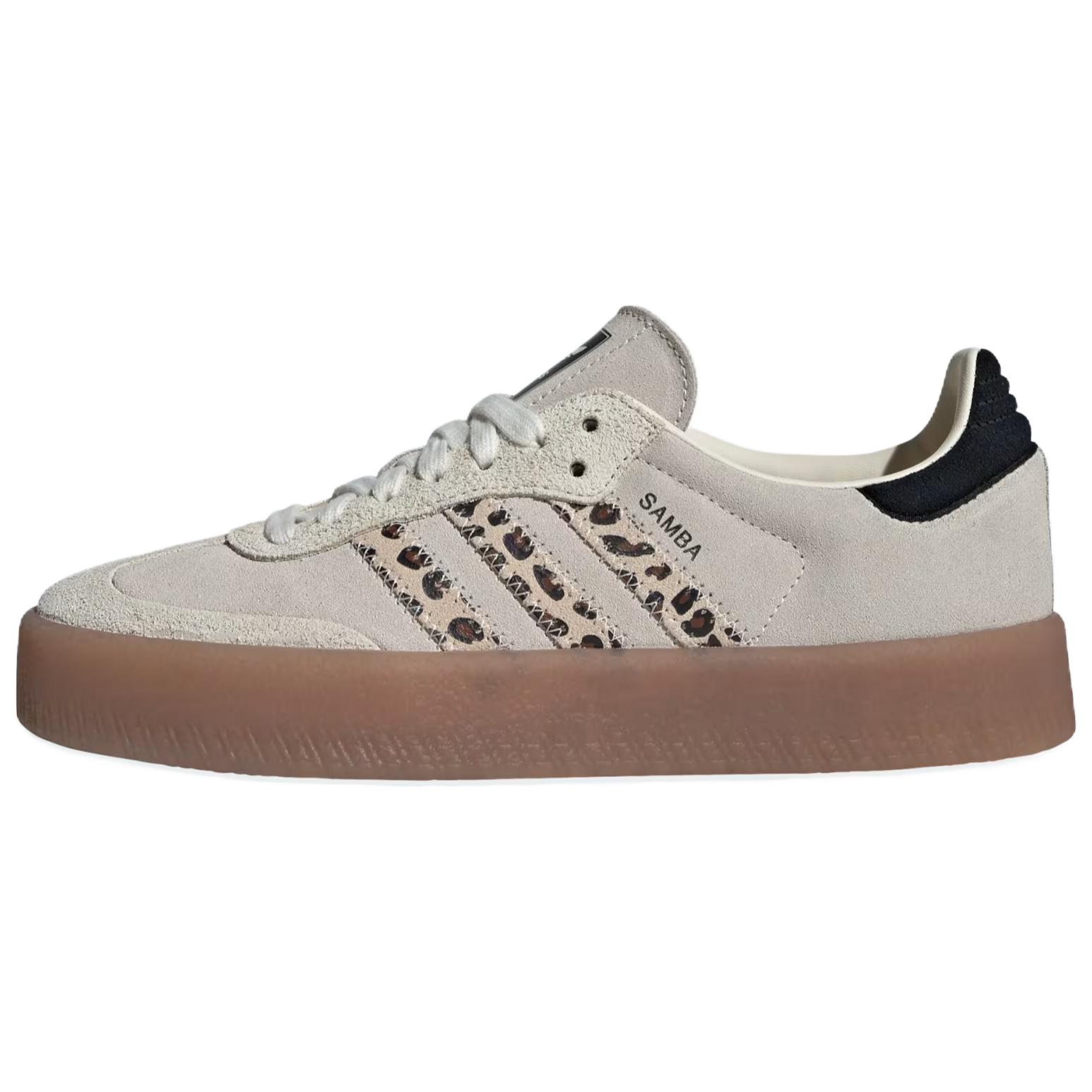 

Кроссовки Adidas Sambae Leopard Off White Women's, цвет Off White