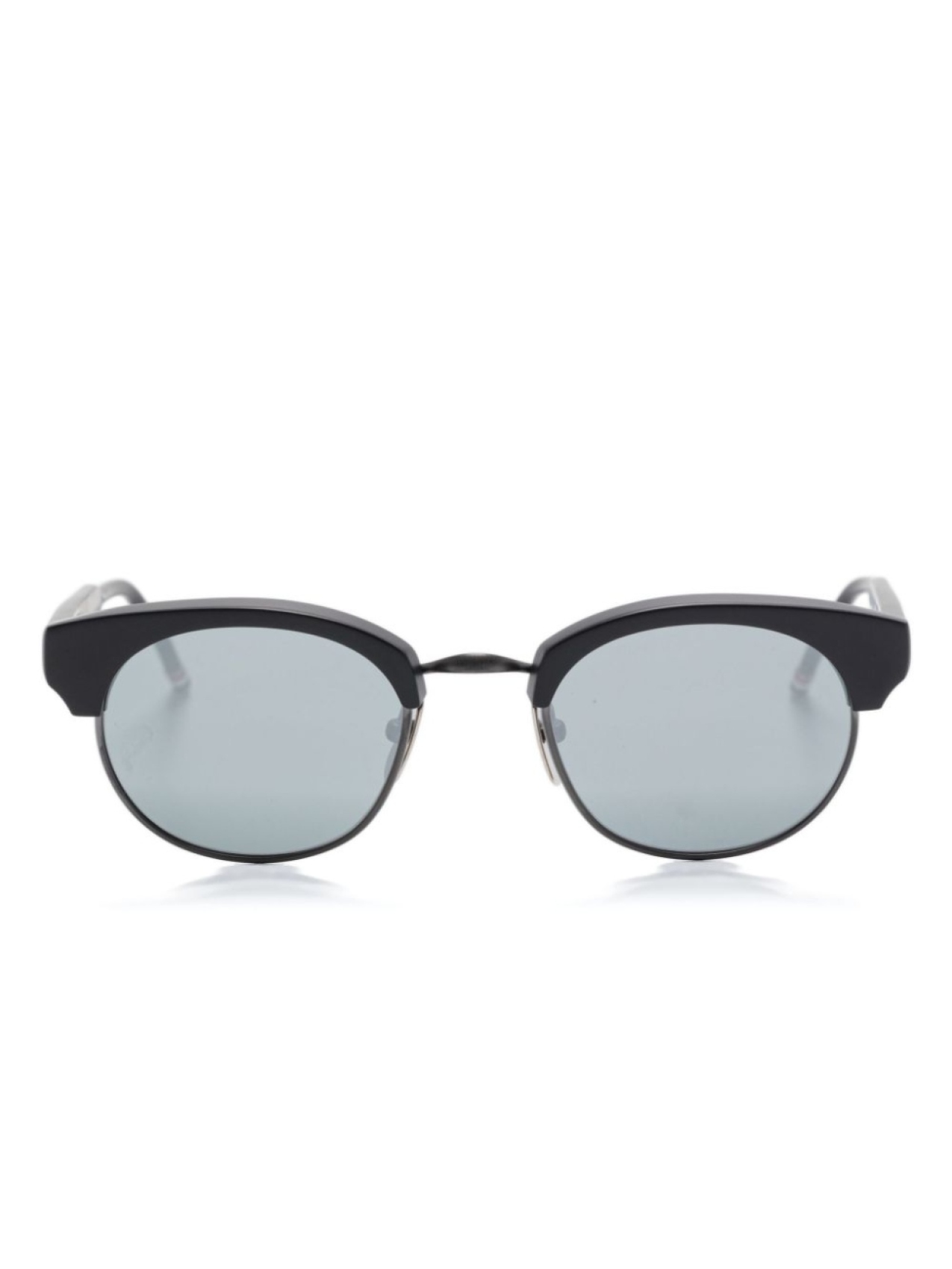 

Солнцезащитные очки Thom Browne Eyewear в круглой оправе, черный