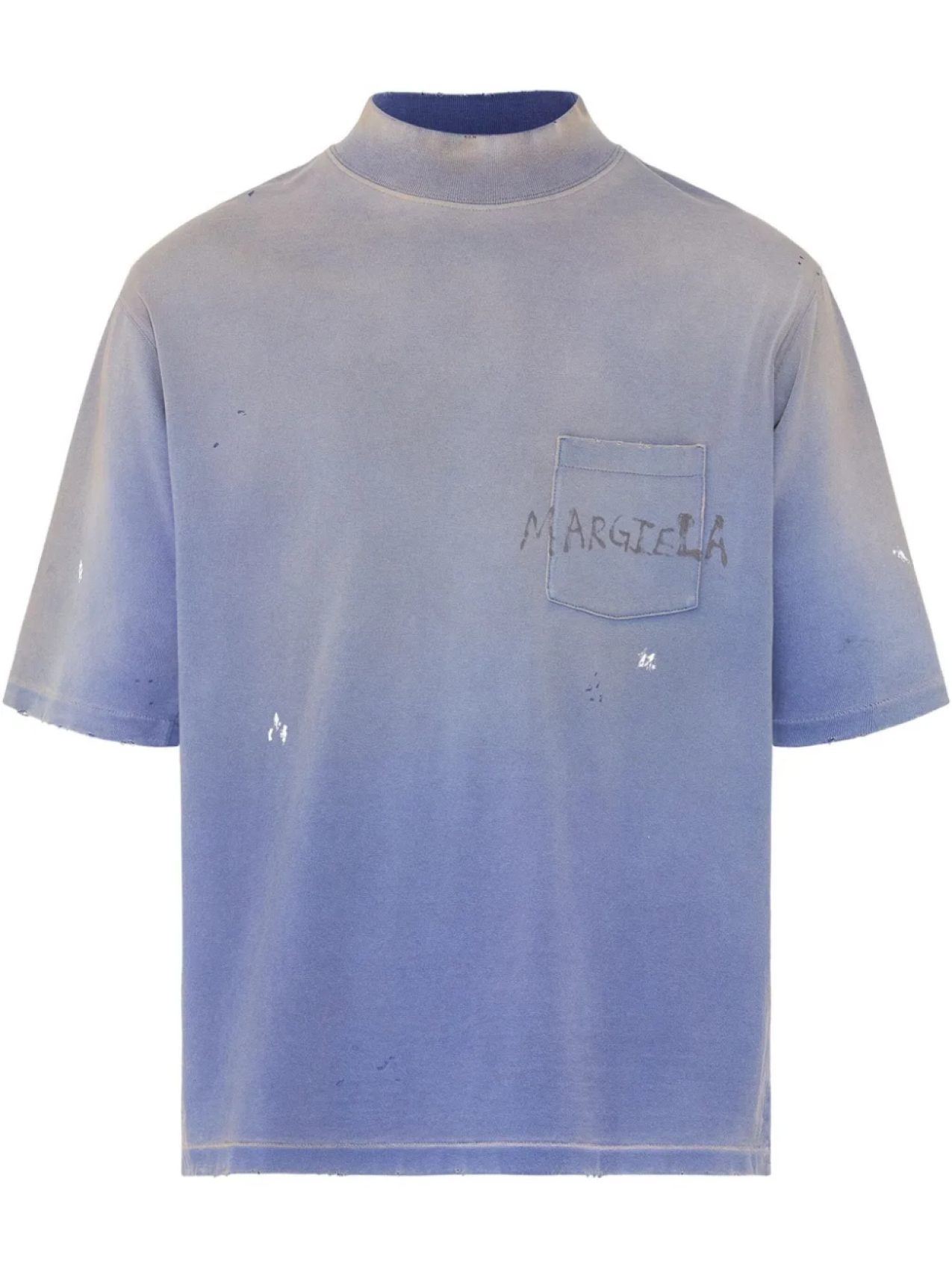 

Футболка с логотипом Maison Margiela, синий