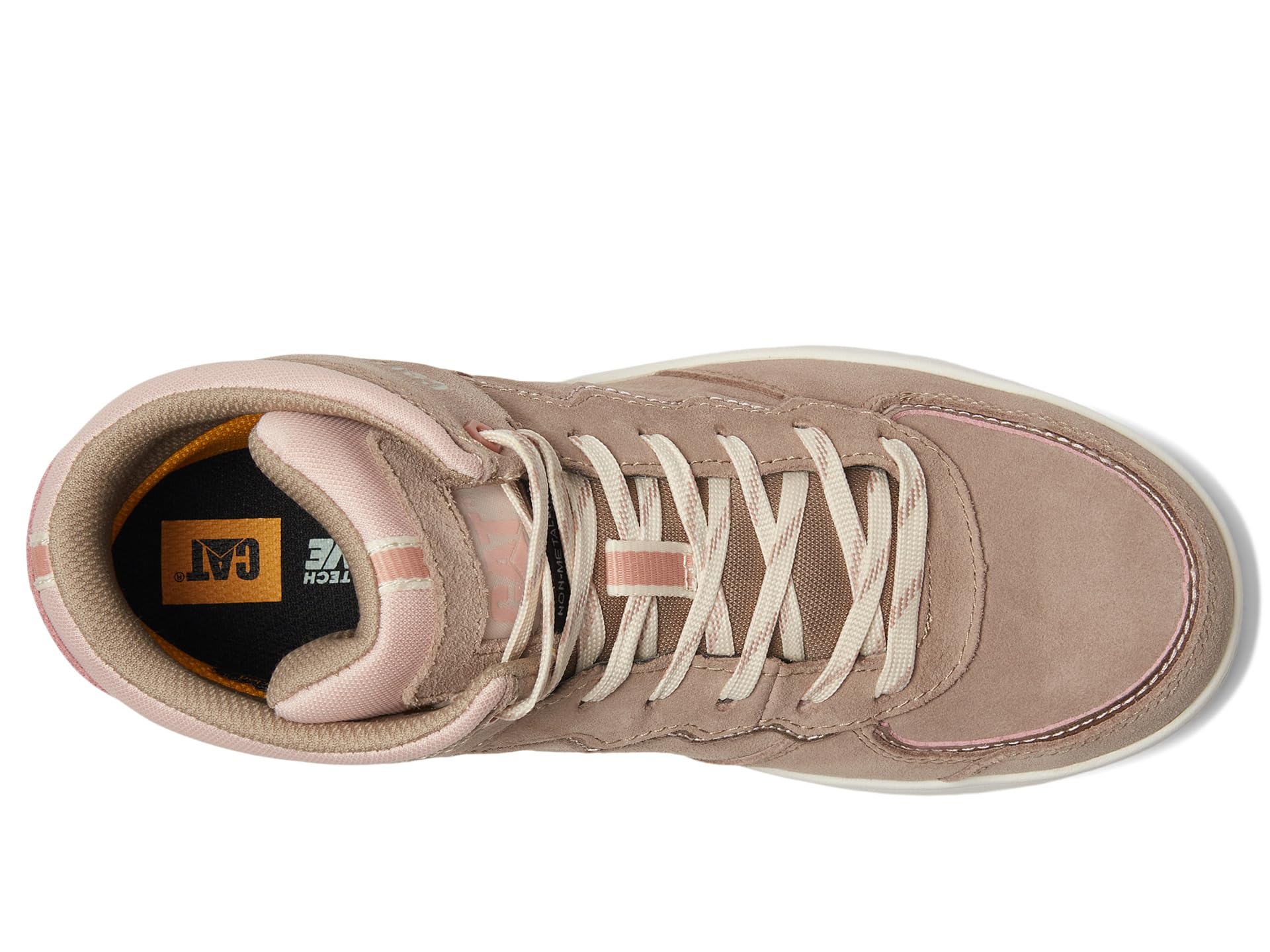 Кроссовки Caterpillar Streamline Court Mid CT, цвет Greige Suede — фото 2