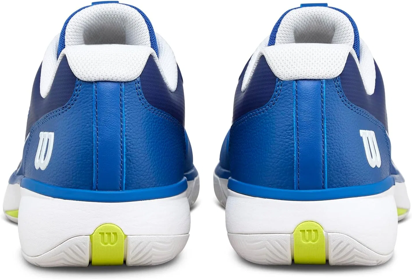 Кроссовки теннисные Wilson Rush Lite 5, Deja Vu Blue/White/Safety Yellow — фото 3