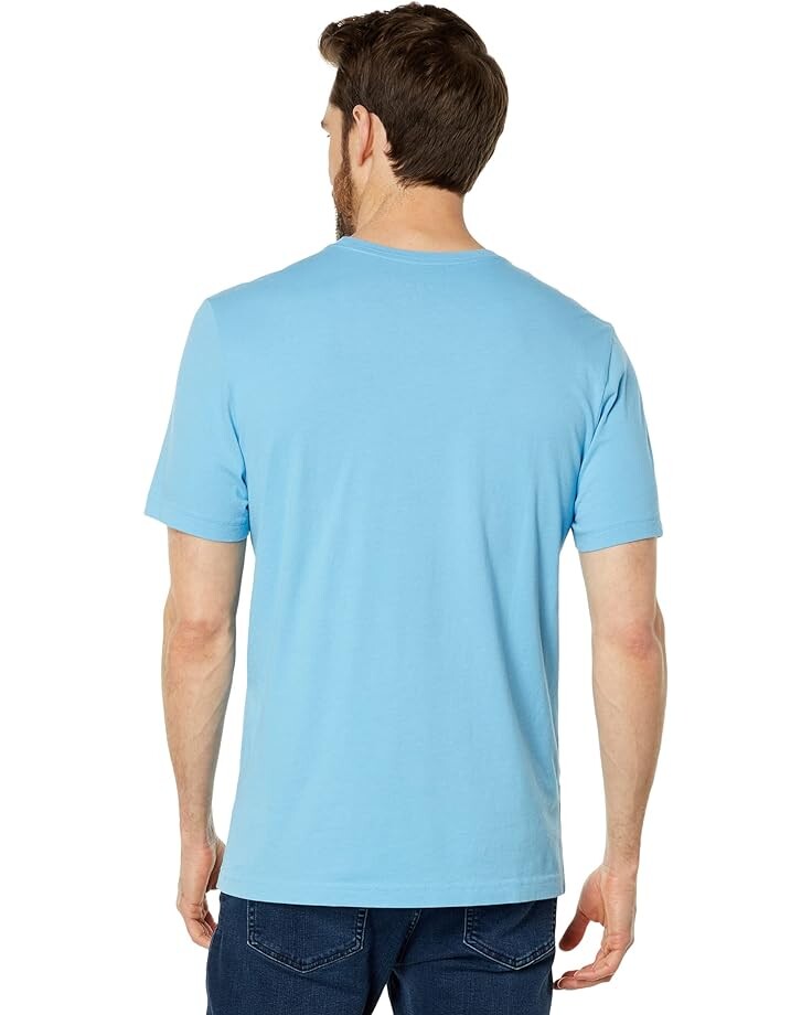 

Футболка Life is Good Happiness Comes in Waves Spectrum Short Sleeve Crusher-Lite Tee, цвет Cool Blue