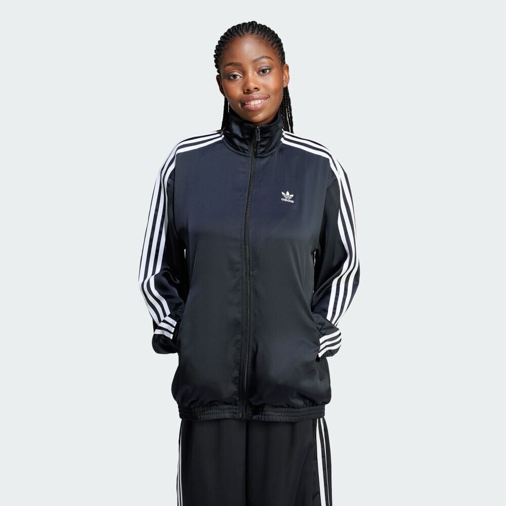 

Джерси Adidas Loose satin track top, черный