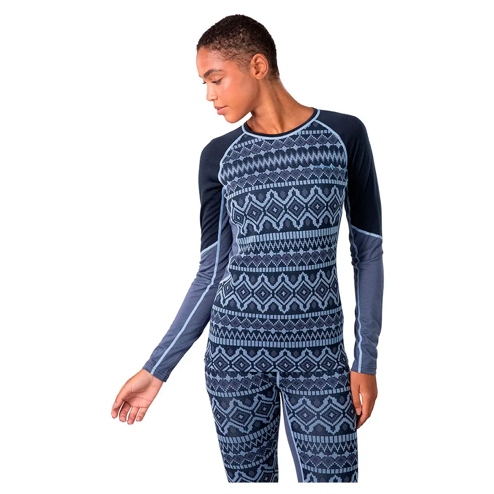 

Базовый слой Kari Traa Malia long sleeve, синий
