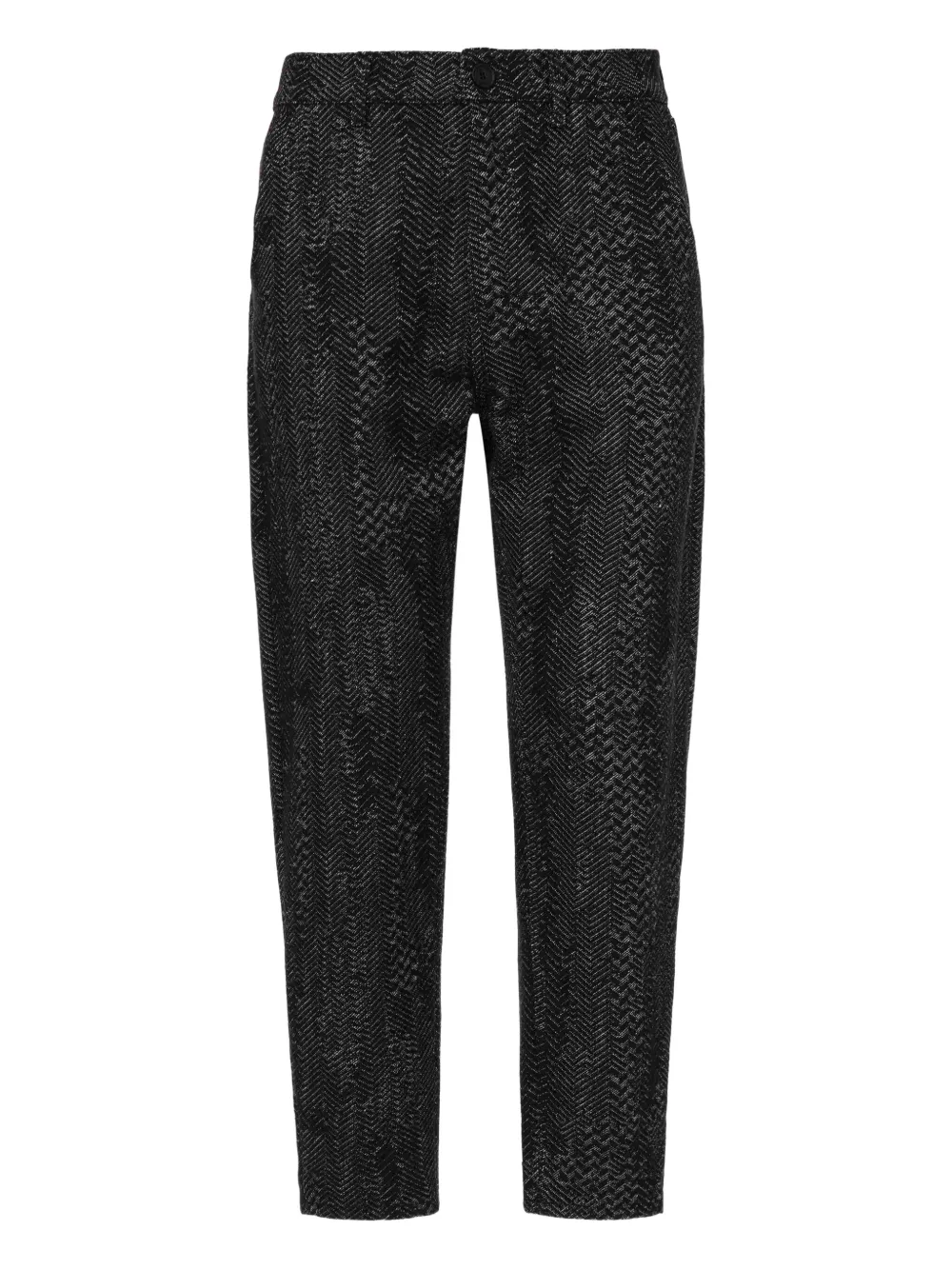 

Брюки с узором Just Cavalli, черный