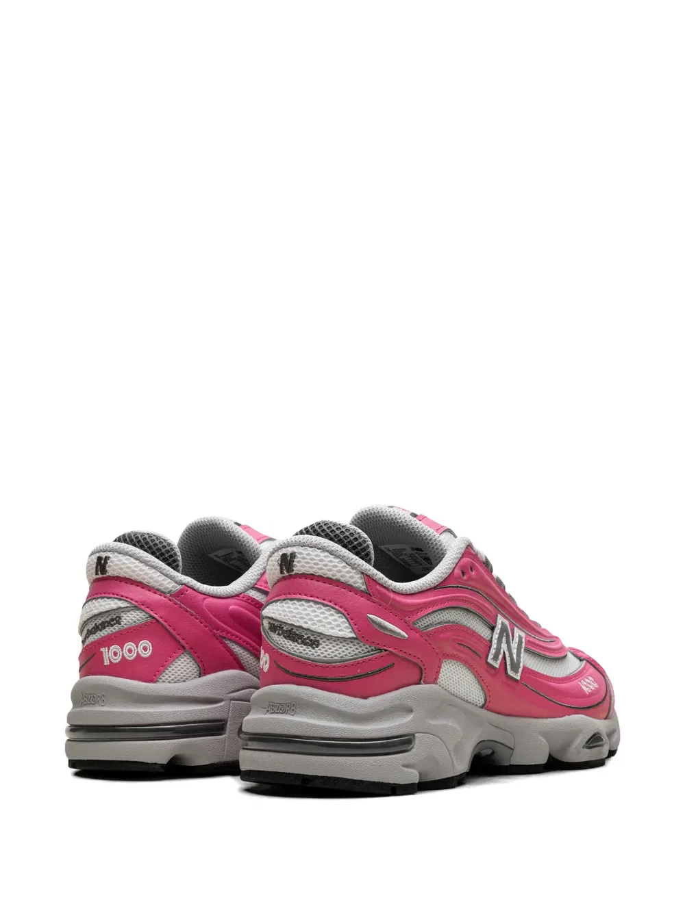 Кроссовки с аппликацией логотипа New Balance, розовый — фото 3