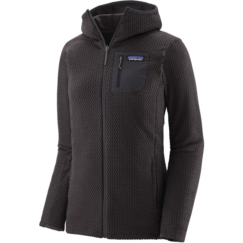 

Женская куртка с капюшоном R1 Air Patagonia, черный