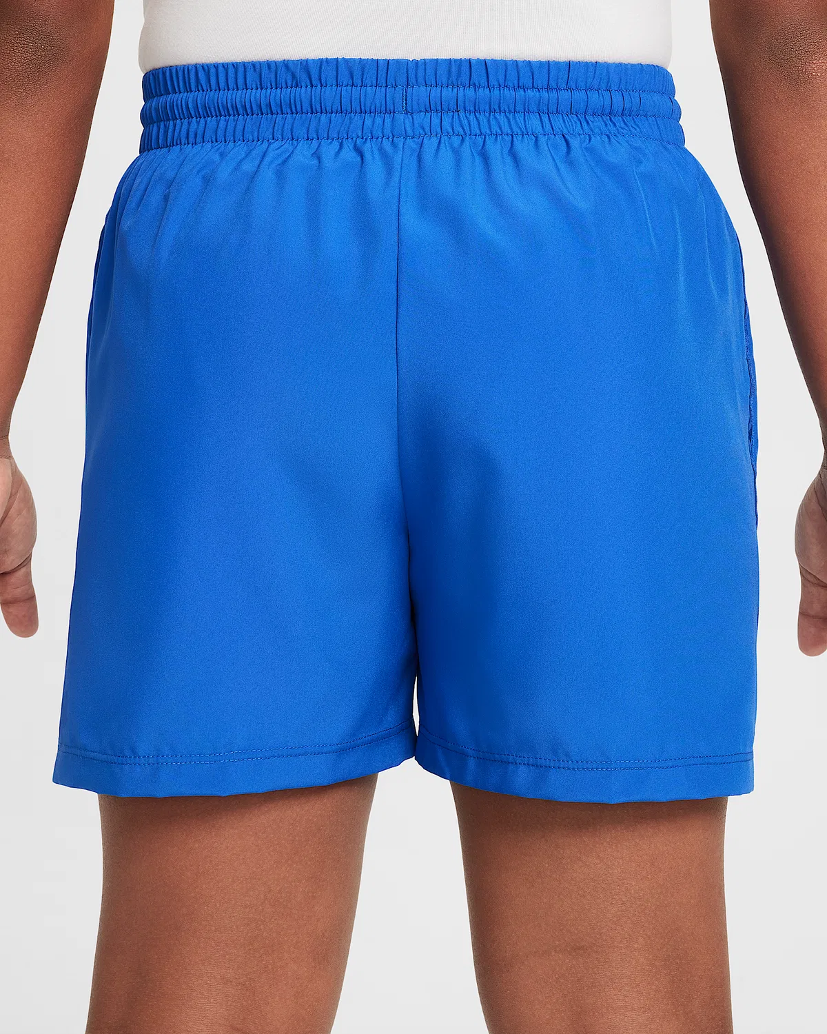 Детские шорты Nike Dri-FIT 4" Woven Shorts Big Kids' Multi, Game Royal/White — фото 3