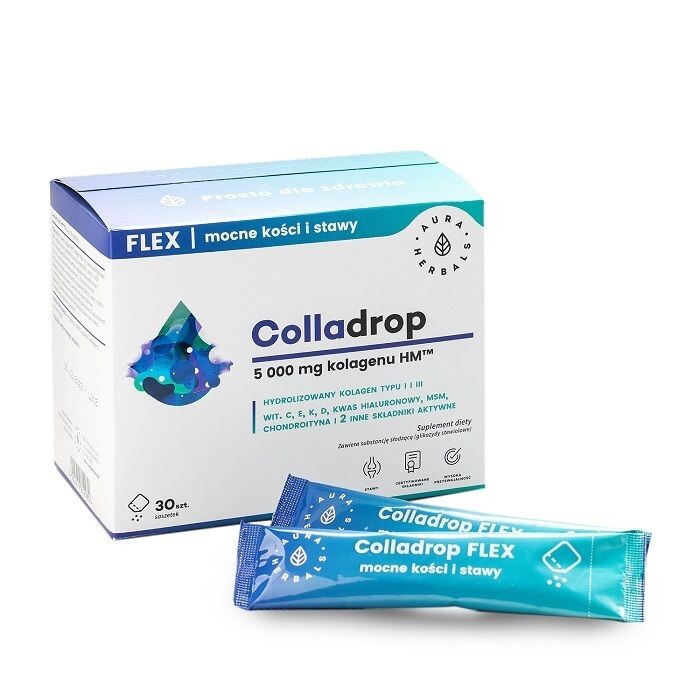 

Коллагеновый порошок Colladrop Flex Kolagen Morski 5000 MG, 30 шт