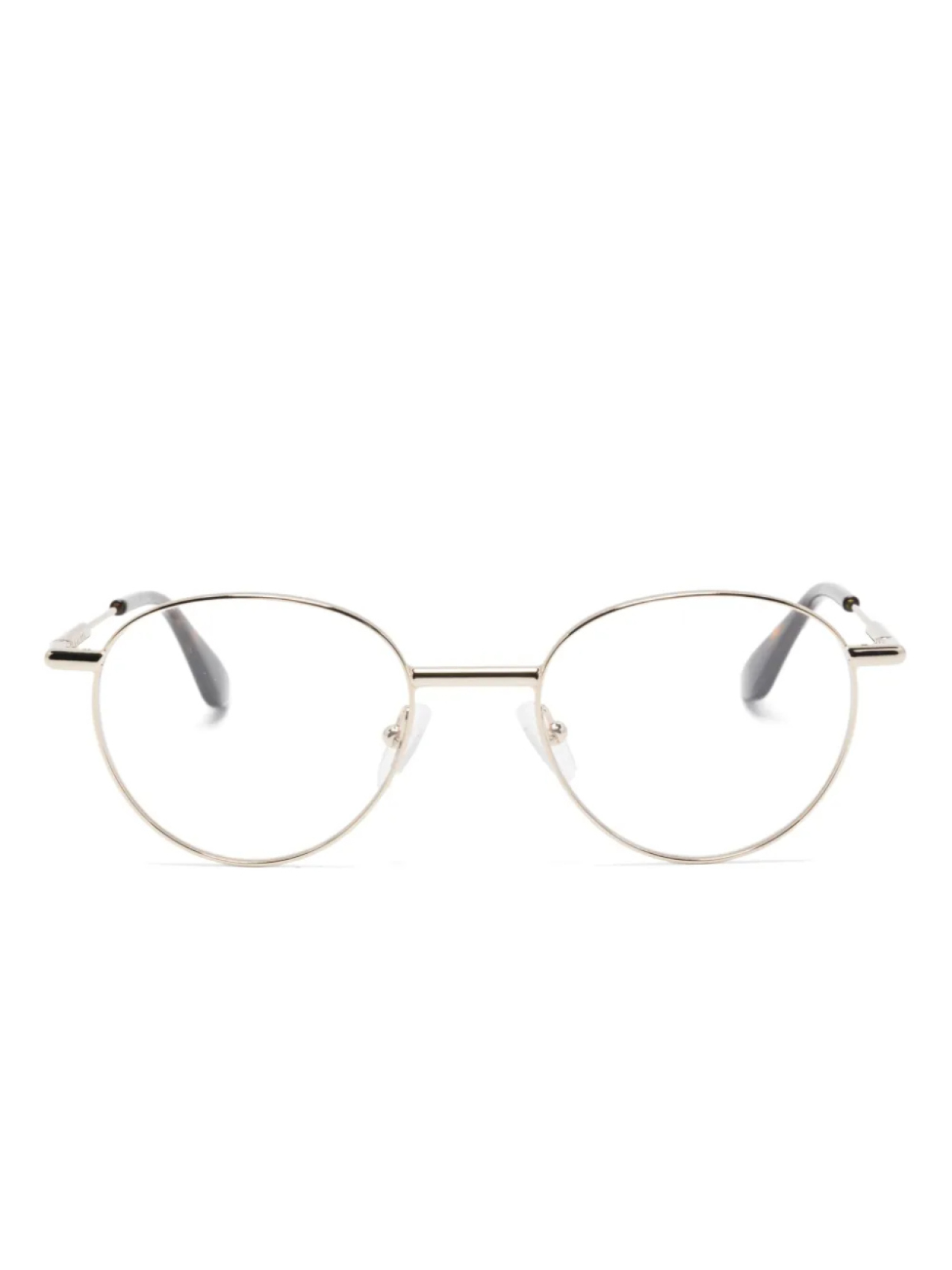 

Alexander McQueen Eyewear очки в круглой оправе, золотой