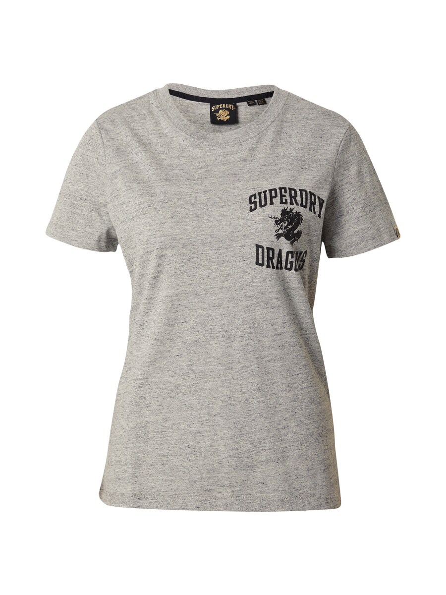 

Футболка Superdry Shirt Chinese New Year, пятнистый серый