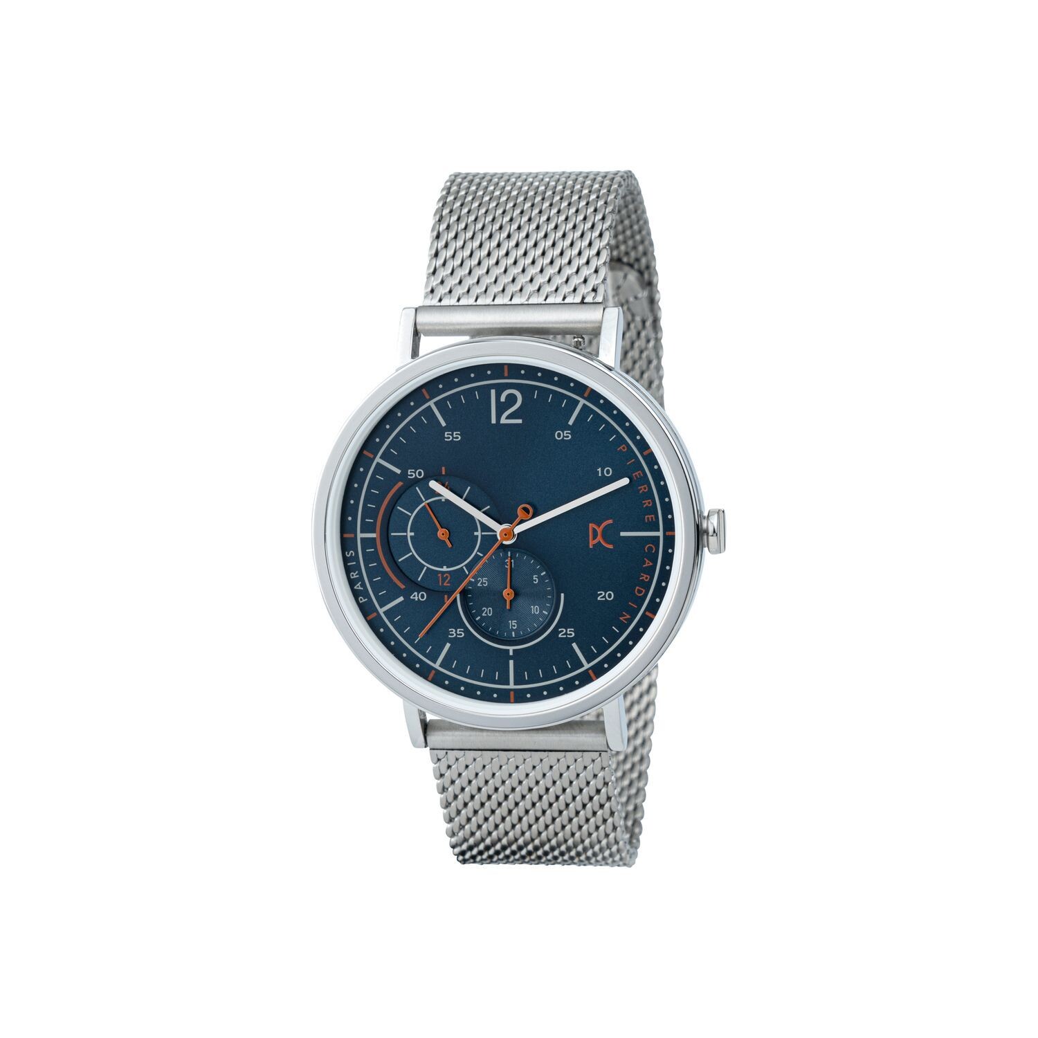

Серебряные мужские часы Pierre Cardin