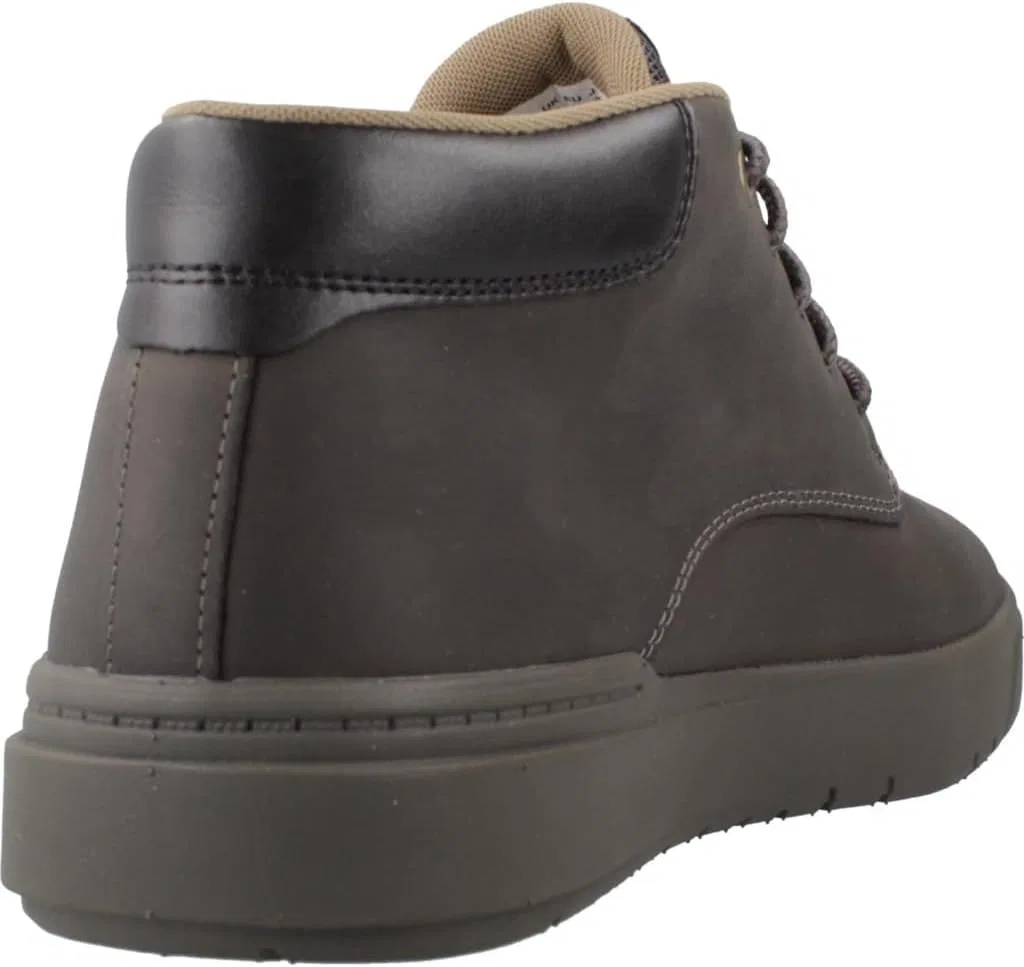 Мужские ботинки Timberland Seneca 5003301408 на шнуровке средней высоты, Grey Melé — фото 3