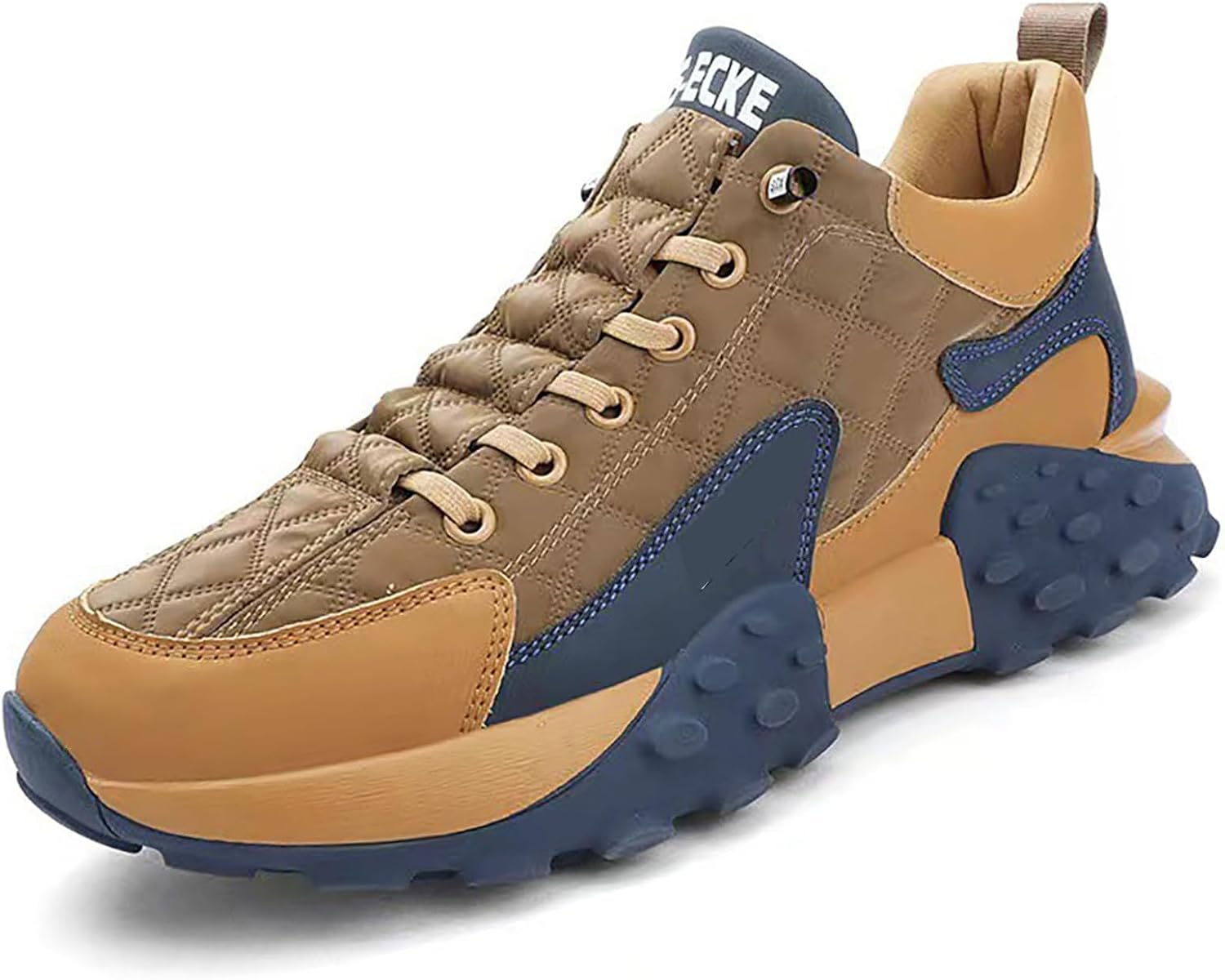 

Мужские ортопедические кроссовки для комфорта 2024, повседневные, водонепроницаемые, для ходьбы и тенниса, слипоны, широкие, легкие, с нескользящей дышащей подошвой на платформе Devileyeze, хаки