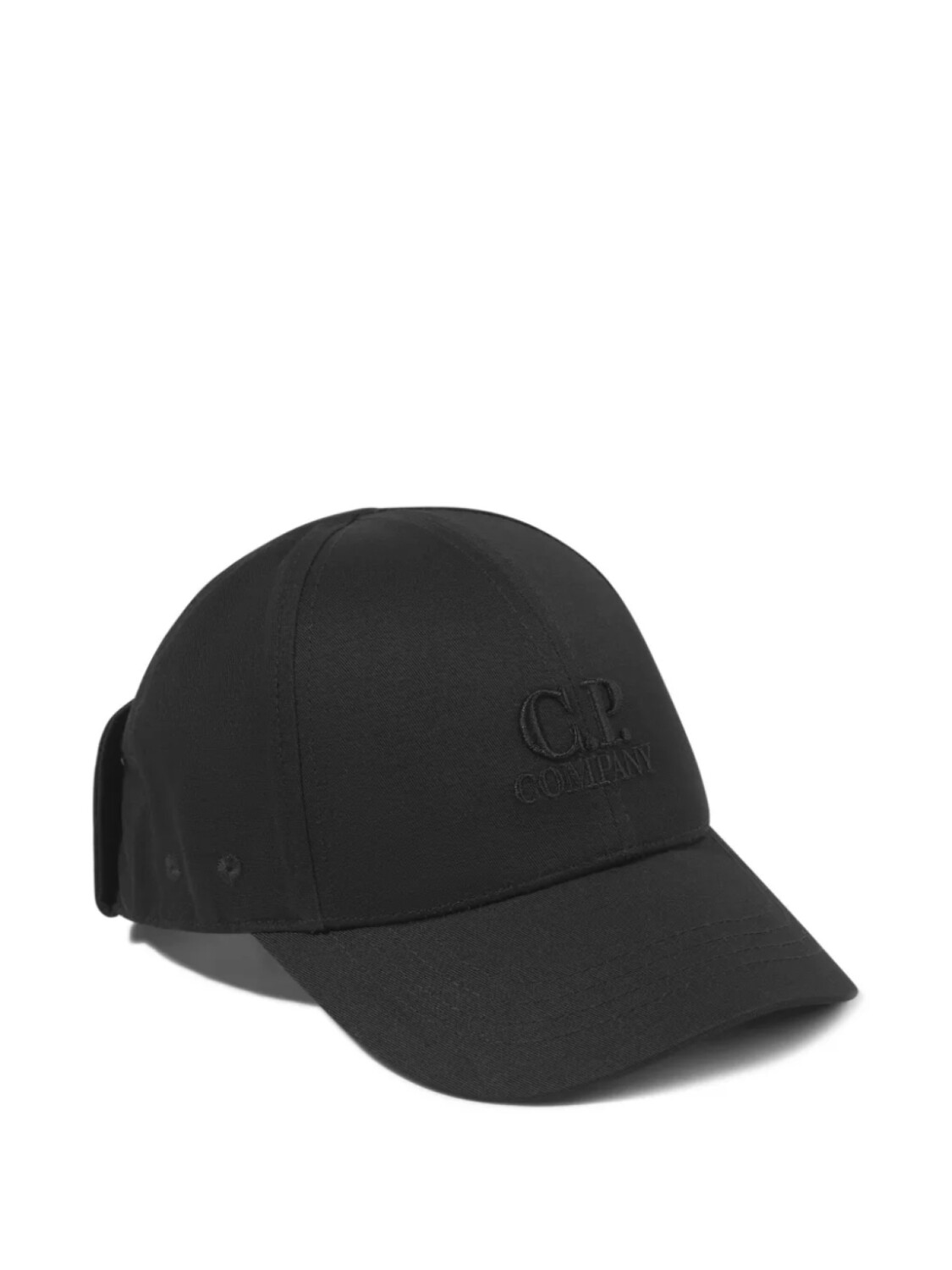 

Хлопковая кепка с вышитым логотипом CP Company Kids C.P. Company Kids, черный