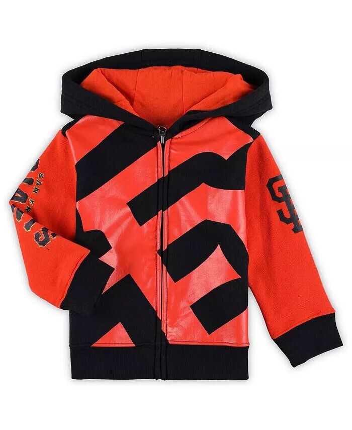 

Толстовка с капюшоном на молнии для мальчиков и девочек из San Francisco Giants Outerstuff