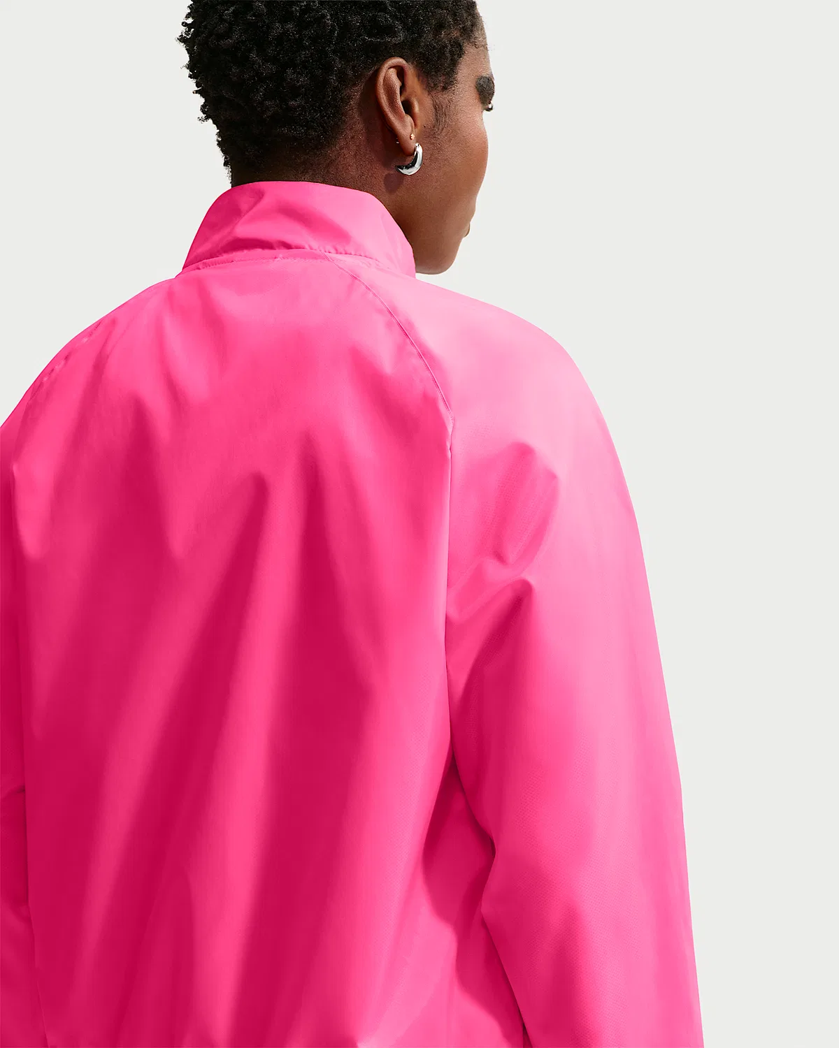 Женская куртка Nike Dri-FIT Soccer Anthem Jacket Nigeria, Hyper Pink/White — фото 2