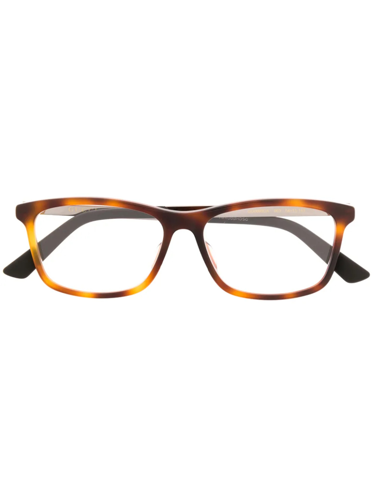 

Очки в оправе черепаховой расцветки Gucci Eyewear, коричневый