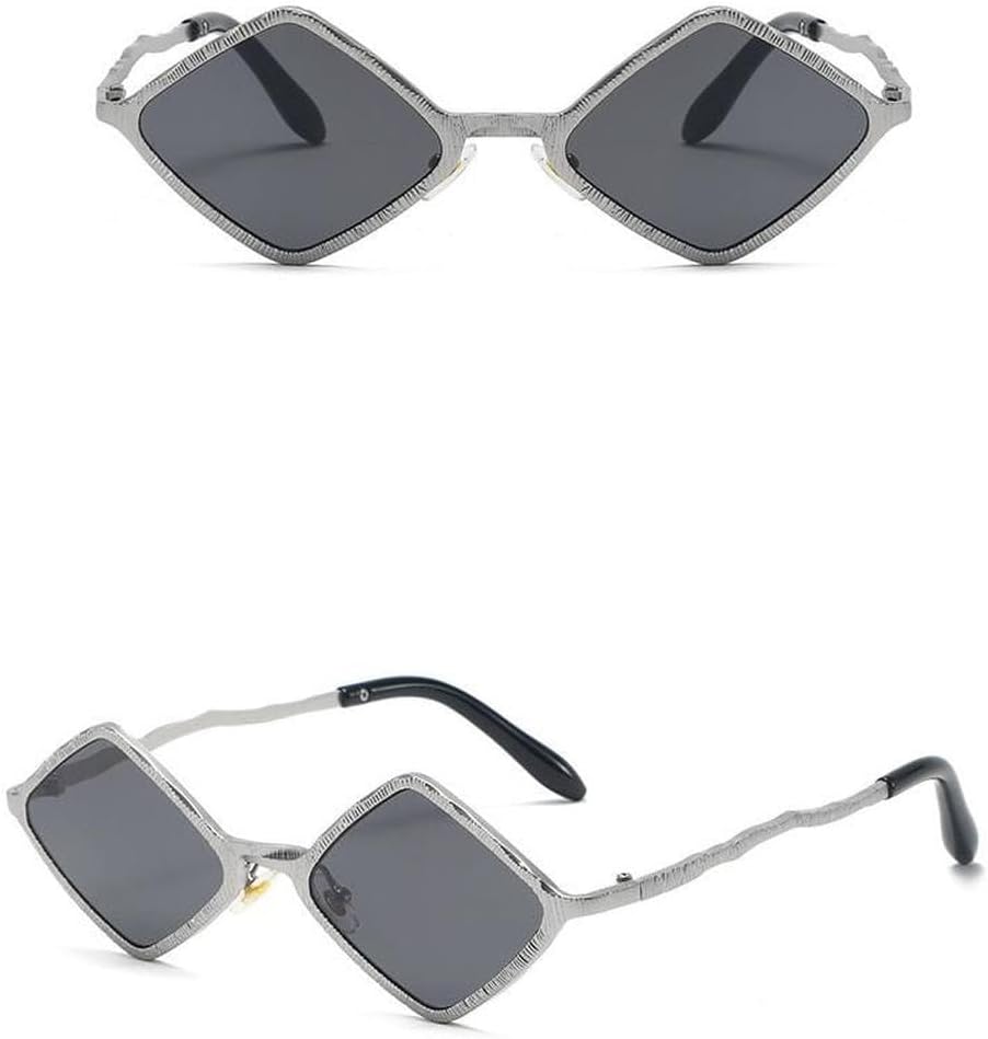 

Солнцезащитные очки для женщин с защитой от УФ-излучения, персонализированные, в маленькой оправе, модные, в стиле ретро, ​​для вечеринок, забавные, UV400, SUN3133 Generic, Silver Silver