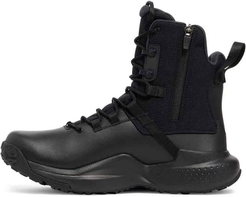 Водонепроницаемые и тактические ботинки Under Armor Men's Micro G Stellar Zip Under Armour, черный — фото 3