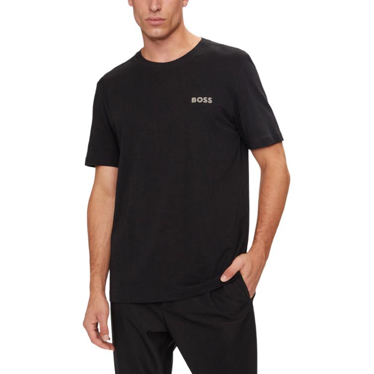

Футболка Boss 3D Mesh Logo Regular Fit HUGO BOSS, черная