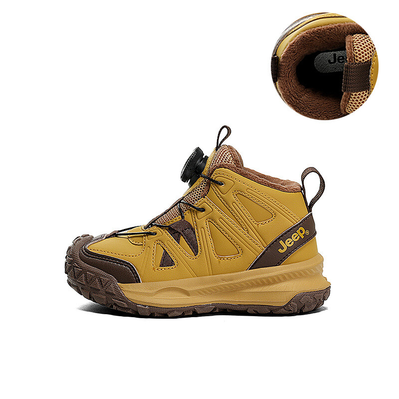 

Кроссовки Jeep Kids Lifestyle Shoes Kids High-top Yellow, цвет Han Chao Huang