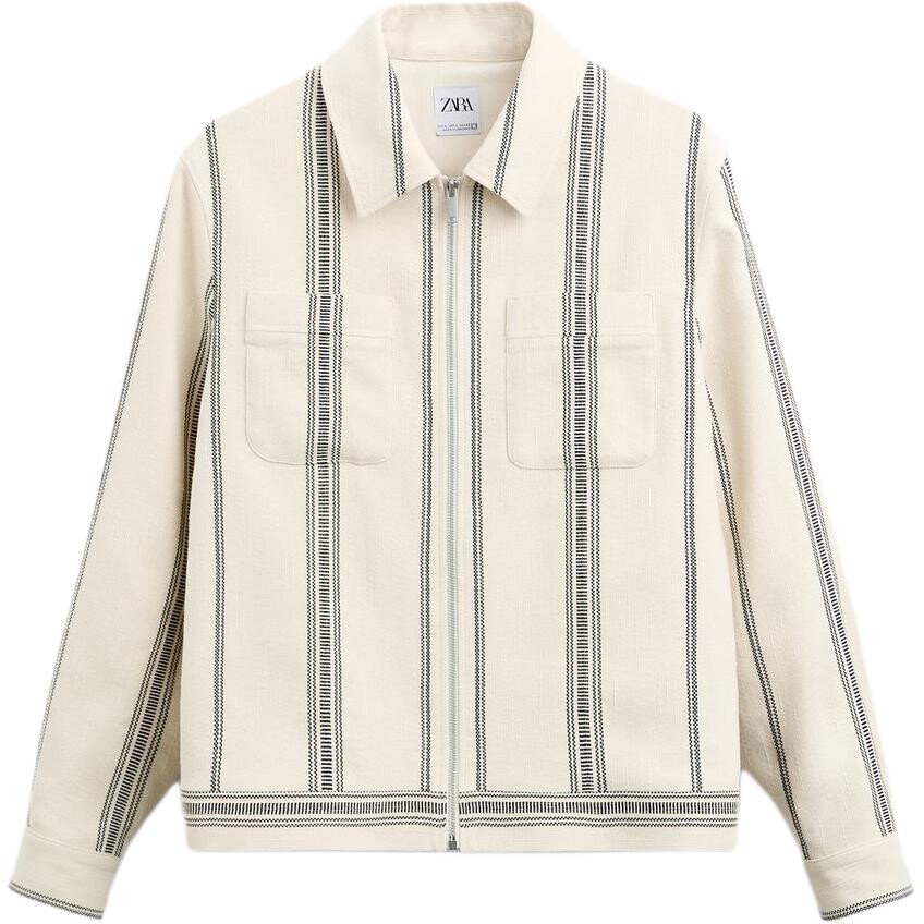 

Рубашка мужская ню Zara, цвет Nude