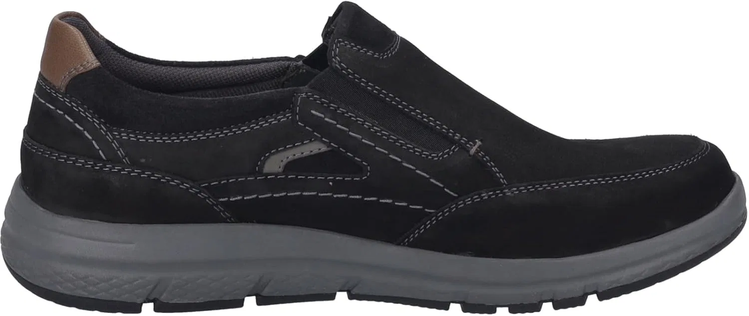 Мужские туфли Josef Seibel Giuseppe 09, ширина G (стандартная), сменная стелька, Black (Black Combo) — фото 4