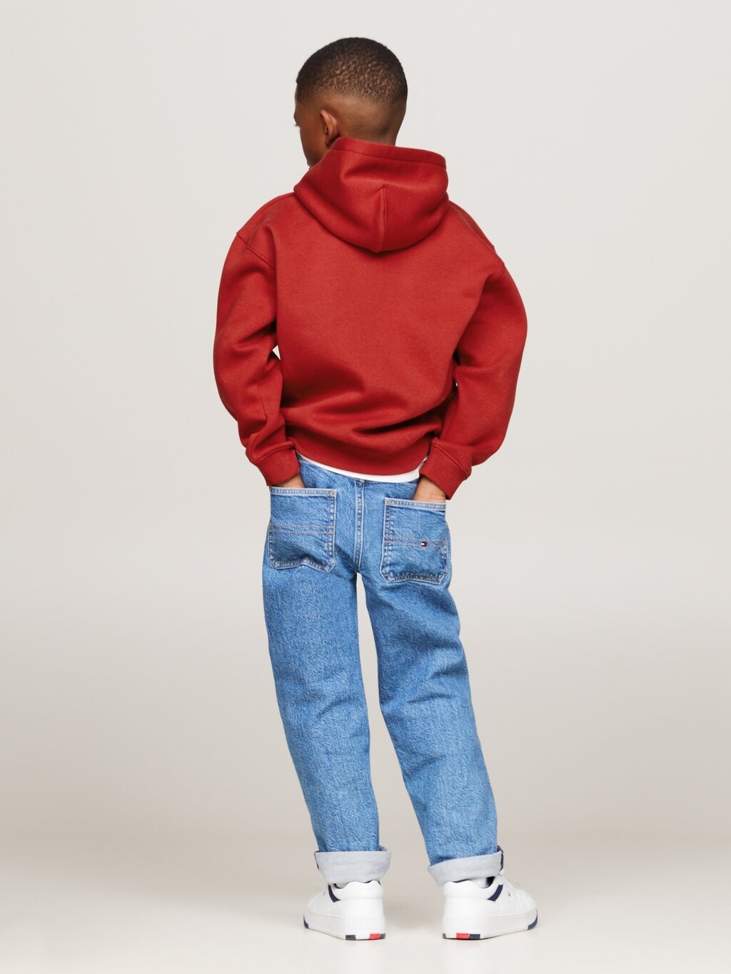 

Толстовка с капюшоном TIMELESS HOODIE UNISEX Tommy Hilfiger, красный