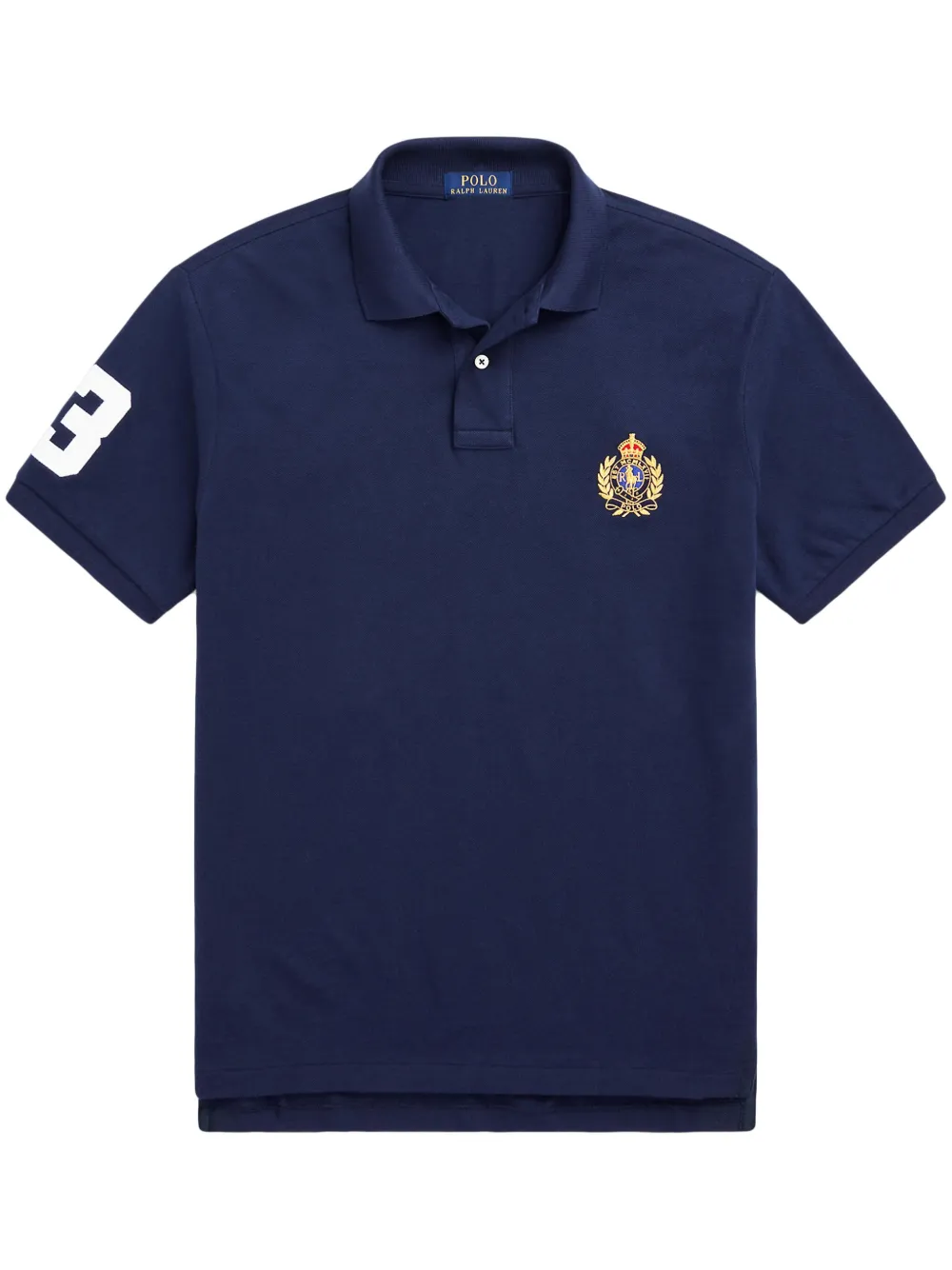 

Рубашка поло с вышивкой Polo Pony Polo Ralph Lauren, синий